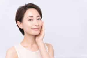 Woman with clear, smooth skin after Forma Facial in Plano, TX